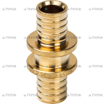 SFA-0003-000016 STOUT Муфта соединительная равнопроходная 16 для труб из сшитого полиэтилена аксиаль
