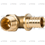 SFA-0006-002510 STOUT Угольник-переходник с внутренней резьбой 25xG 1  для труб из сшитого полиэтиле