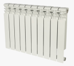 ROMMER Profi BM 500 (BI500-80-80-150) 10 секции радиатор биметаллический (RAL9016)