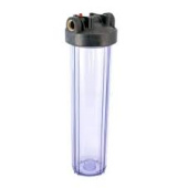 Фильтр ВВ 20 1" прозрачный (ключ+кронштейн) Kristal Filter T 3301107