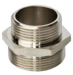  STOUT Ниппель НН переходной никелированный 1 1/2X1 1/4 (260003N141200B)