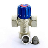 Клапан термостатический смесит.   1 ВР 25-50°C Kvs 2,1 Watts AQUAMIX AM63C 6311C1/10017421