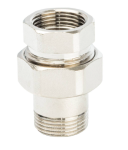  STOUT Американка прямая ВН никелированное, уплотнение под гайкой o-ring кольцо 3/4 (2700I2N050500B)