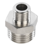  STOUT Ниппель НН переходной никелированный 1/2X1/4 (260003N040200B)