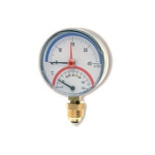 Термоманометр радиальный 6 бар,1/2-120°C TMRA 6-1|2