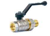 Кран шар 20 (американка) ручка LD Pride 47.307.20