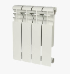 ROMMER Profi 350 (AL350-80-80-080) 4 секции радиатор алюминиевый (RAL9016)