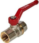 Кран шар 15 г/г ручка полнопроходной  Danfoss 065B8207