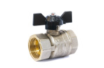 Кран шар 20 г/г бабочка  40 LD Pride  LD47.300.20 
