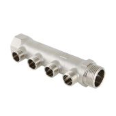 Коллектор 1", 2 х 1/2"НР  2 выхода VTc.500.N.0602