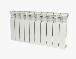 ROMMER Profi 350 (AL350-80-80-080) 8 секций радиатор алюминиевый (RAL9016)