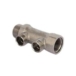 Коллектор 3/4", 2 х 1/2"НР  2 выхода VTc.500.N.0502