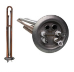 ТЭН 2,0 кВт D64 М6 325мм (0,7+1,3) медь под разьем Китай 30854