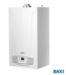 Котёл настенный 24 2к турбо BAXI ECO Life F 24 кВт КНР двухконтурный, турбо