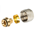 SFC-0020-001620 STOUT Фитинг компрессионный для труб PEX 16х2,0х3/4 (330080N051620B)