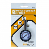 Манометр шинный легковой TOPAUTO 14121