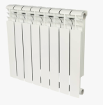 ROMMER Profi BM 500 (BI500-80-80-150) 8 секции радиатор биметаллический (RAL9016)