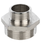  STOUT Ниппель НН переходной никелированный 1 1/2X1 (260003N141000B)