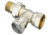Клапан запорный прямой 15 Danfoss RLV (1/2"х1/2", прямой, евроконус)