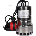 SPD-0002-200450 STOUT Насос дренажный, с поплавком, нерж.раб.колесо, кабель 10 м, 230V, Q=175 л/мин,
