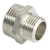 Ниппель перех. 1 1/2" - 1 1/4" никель
