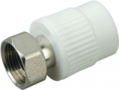 Муфта с накидной гайкой ВР 32*11/4 Valfex 10139132 белая