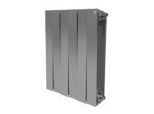 Радиатор бимет. 1 с 500/100  ROYAL THERMO PianoForte 500/Noir Sabl (189 Вт,Гарантия 25лет,Россия)