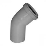 Отвод канализ. 50-30° СЕРЫЙ 
