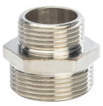  STOUT Ниппель НН переходной никелированный 1 1/4X1 (260003N121000B)