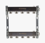 RMS-4401-000005 ROMMER Коллектор из нержавеющей стали для радиаторной разводки 5 вых.
