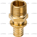 SFA-0001-002510 STOUT Переходник с наружной резьбой 25xR 1  для труб из сшитого полиэтилена аксиальн