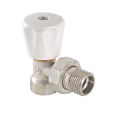 Клапан регулирующий угловой 15 Valtec VT.007.LN.04 (1/2" Верхний) компакт. 