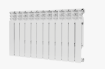 ROMMER Plus BM 500 12 секций радиатор биметаллический (RAL9016)