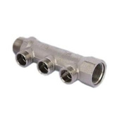 Коллектор 3/4", 3 х 1/2"НР  3 выхода VTc.500.N.0503