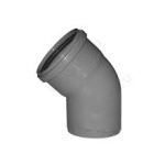 Отвод канализ.110-45° СЕРЫЙ