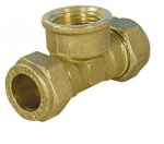 Тройник ВН 32-1-32 FLEXY TF Hydrosta (труба гофра нерж)