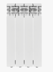ROMMER Profi 500 (AL500-80-80-100) 4 секции радиатор алюминиевый (RAL9016)