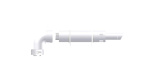 Дымоход компл.коаксиальный d 60/100 гор.L1000 с антилед Termica (Ariston-Baxi) KIT05DA