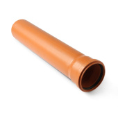 Труба канализ наружная 160-500*4,0 ProAqua Terra РЫЖ
