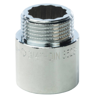  STOUT Удлинитель хромированный 3/4X25 (2600D8B052500B)