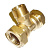 Тройник НР 20-3/4 FLEXY TM TF Hydrosta (труба гофра нерж)