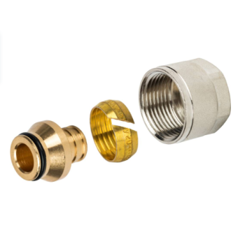 SFC-0020-002028 STOUT Фитинг компрессионный для труб PEX 20х2,8х3/4 (330080N052028B)