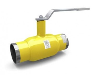 Кран шар ДУ25 PN40 приварной (ГАЗ) КШ.Ц.П.GAS.025.040.Н/П.02 неполнопроходной 