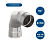 Отвод нерж. d 150, 90гр. AISI 439/ 0,5 мм , тип-2 GP1-011083