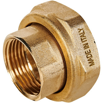 SPC-1011-000025 STOUT Присоединительный комплект G1 1/2" x Rp 1" из латуни с прокладками (1 шт.)