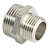 Ниппель перех. 1 1/2" - 1 1/4" никель