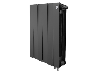 Радиатор бимет.10 с 500/100 ROYAL THERMO PianoForte 500/Noir Sabl VDR (1890Вт,Гарантия 25лет,Россия)