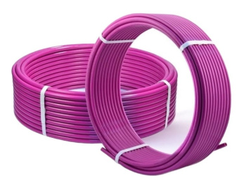 Труба сшитый полиэтилен PEX-b/EVON 16x2,0 Sibio фиолетовая (бухта 200м., продажа бухтой)Мах.95гр