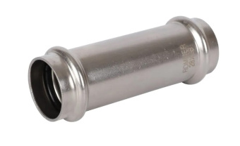 RSS-0019-000022 ROMMER Муфта надвижная ВПр, 22, из нержавеющей стали прессовой