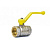 Кран газ 1" г/г шаровый ручка  40 LD Pride GAS LD 47.351.25
